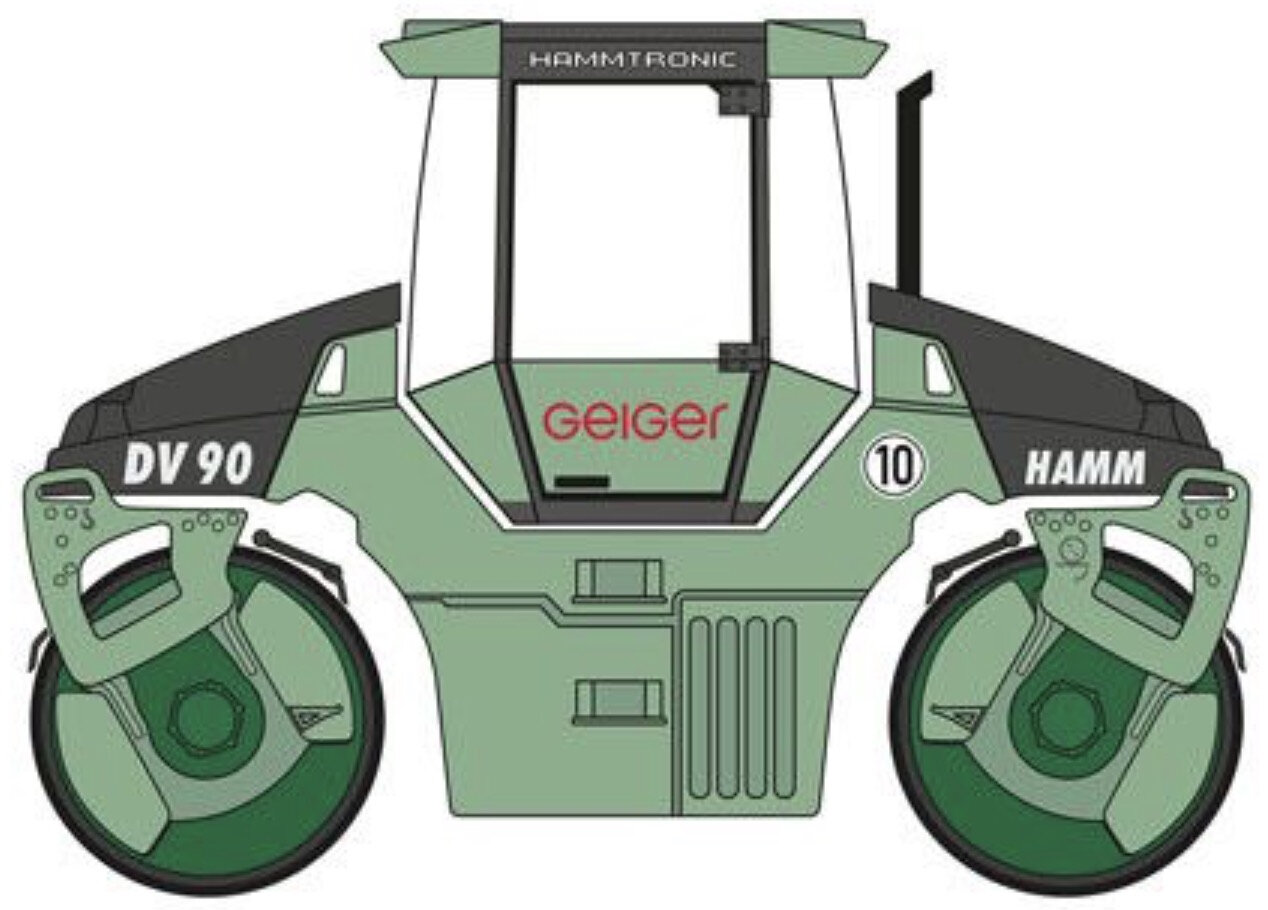 HAMM DV90 Geiger