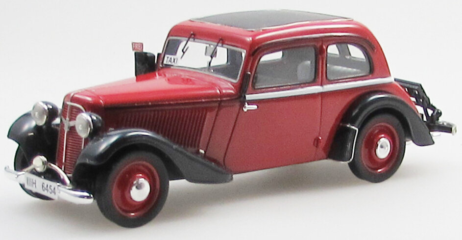 Adler TRUMPF JUNIOR 2 DOORS SEDAN - LEIPZIG TAXI 1934