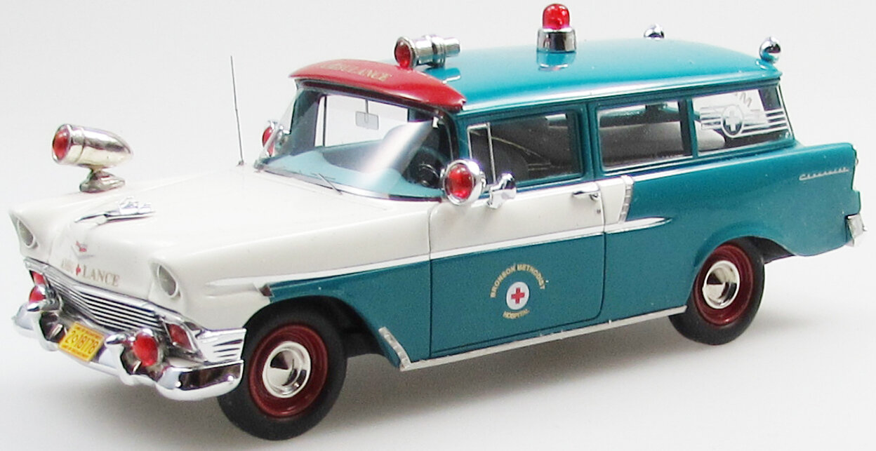 Chevrolet 150 2 DOORS STATIONWAGON HANDYMAN - AMBULANCE 1956