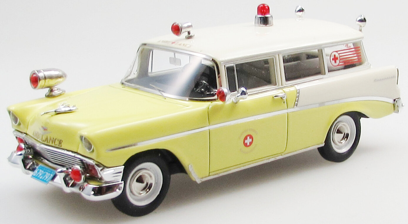 Chevrolet 210 2 DOORS STATIONWAGON HANDYMAN - AMBULANCE 1956