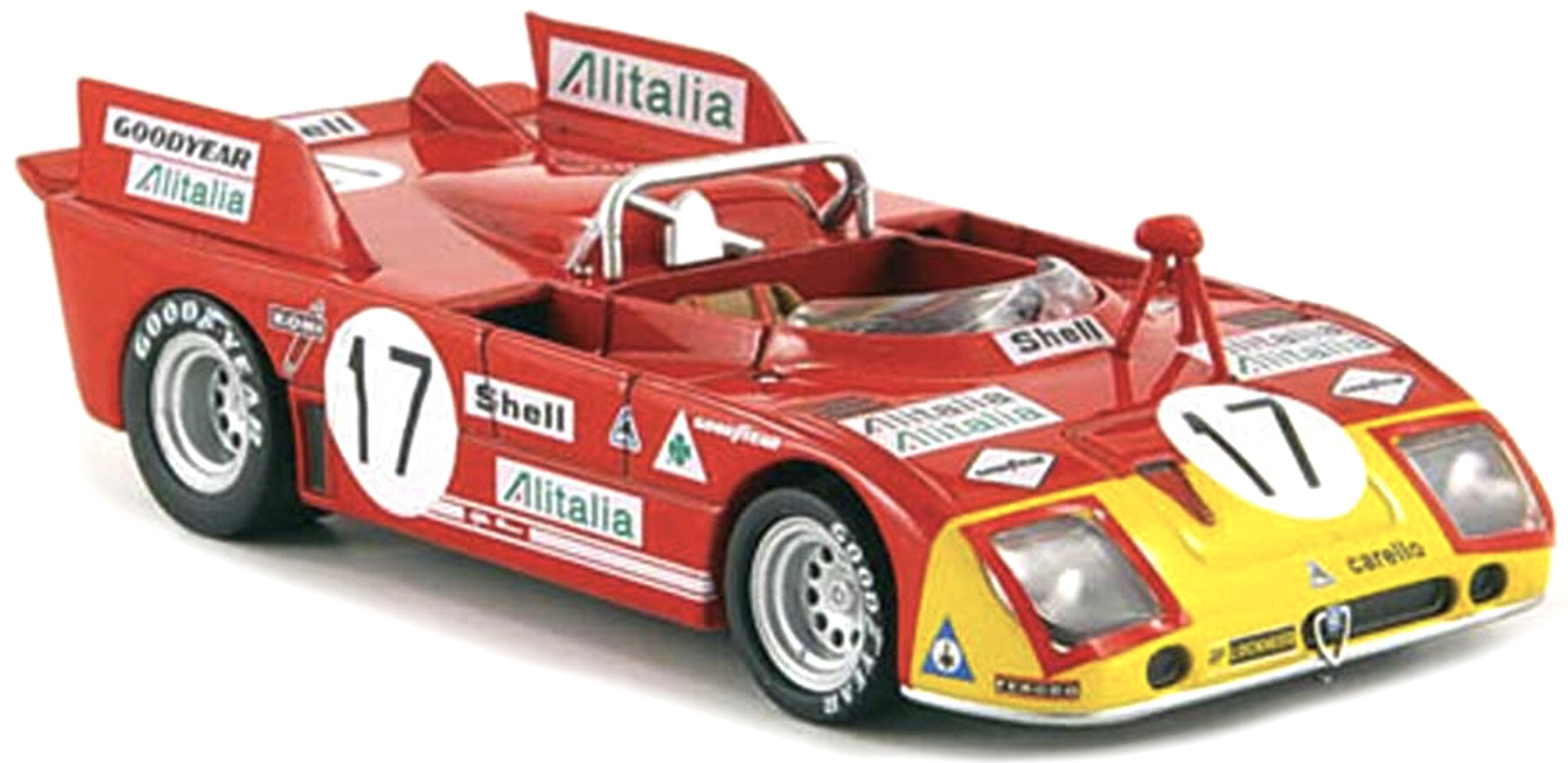 Alfa Romeo 33 TT3 #17 MARKO/ELDFORD 24H LE MANS 1972