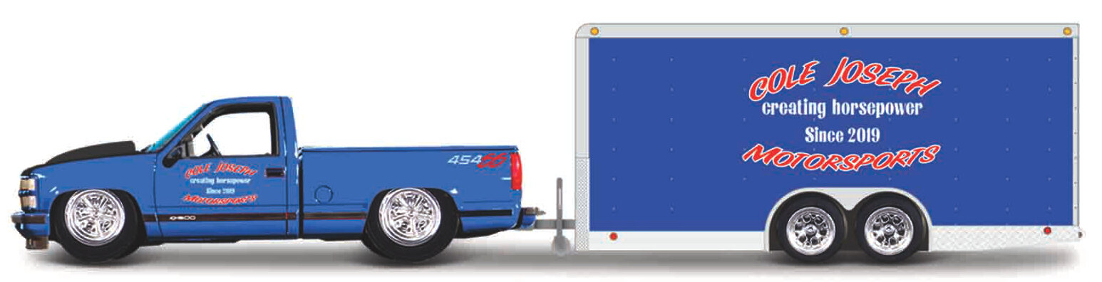 Chevrolet 454 SS PICK UP 1993 + CAR TRAILER
