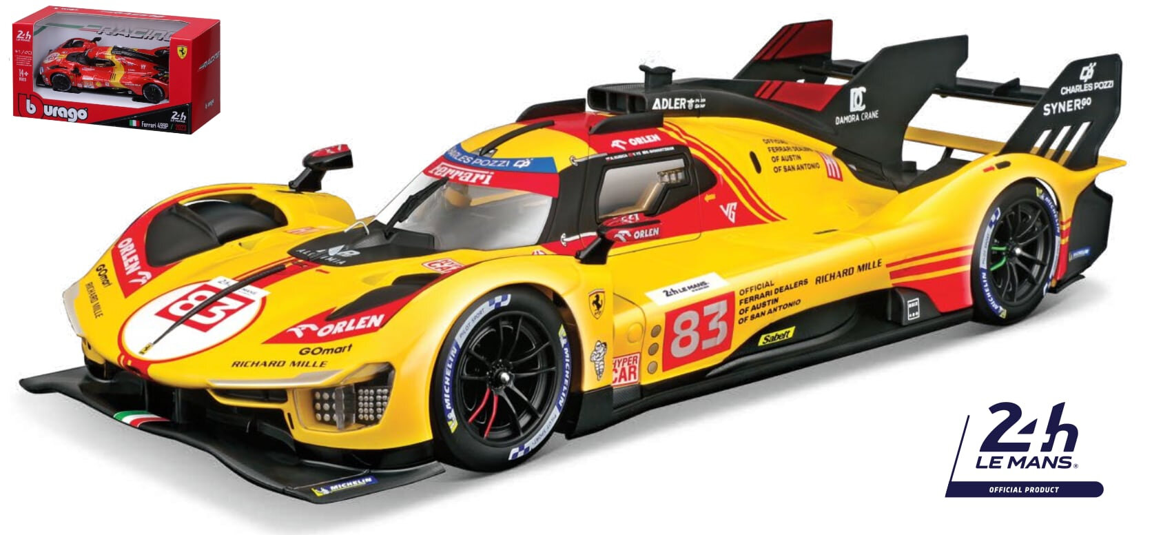Ferrari 499P #83 24H LE MANS 2024