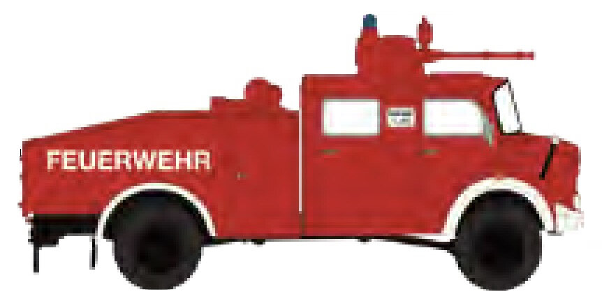 Mercedes Benz LA 1113 WASSERWERFER TLF - FEUERWEHR 1966