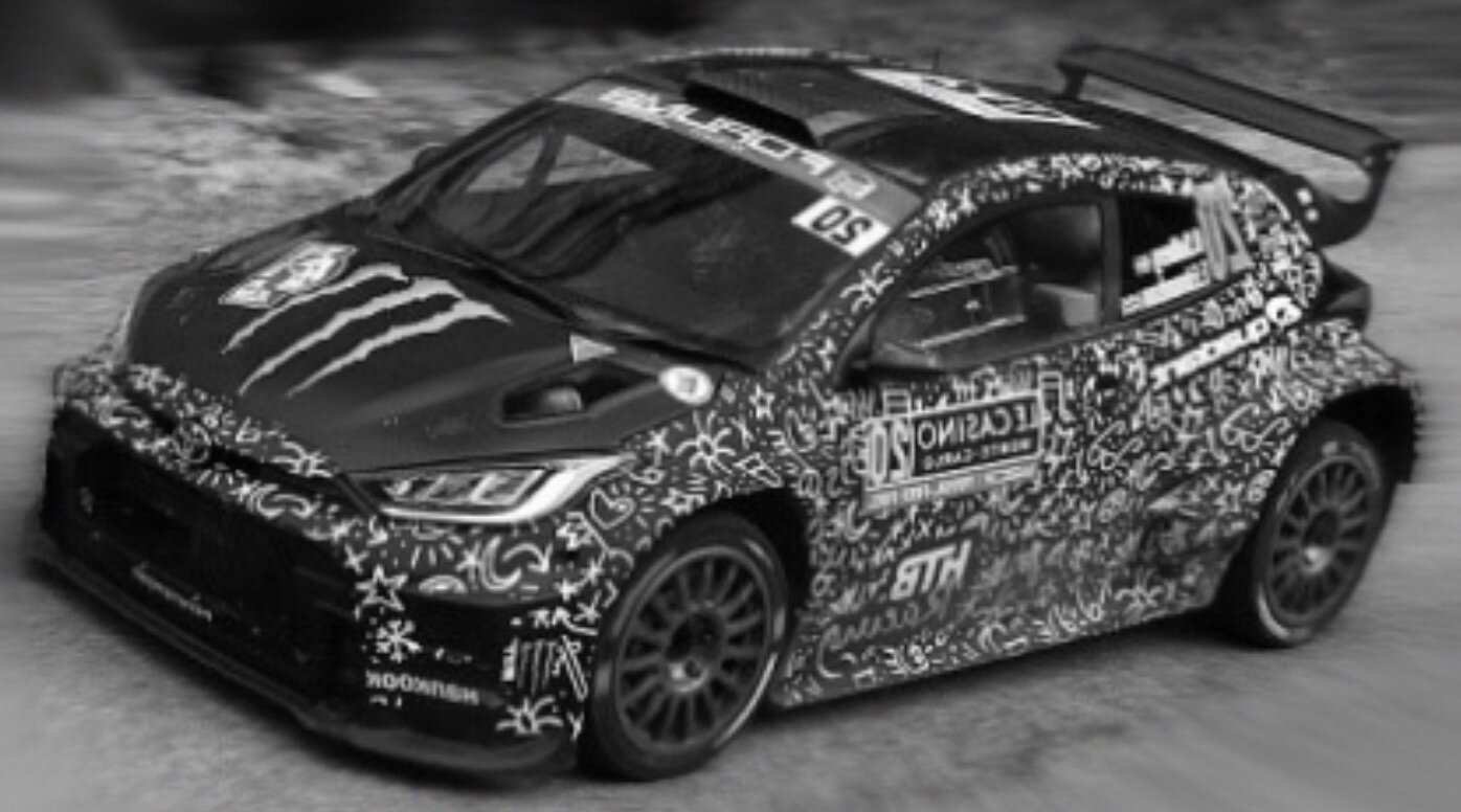 Toyota GR YARIS RALLY2 WRC #20 RALLY MONTE CARLO 2025