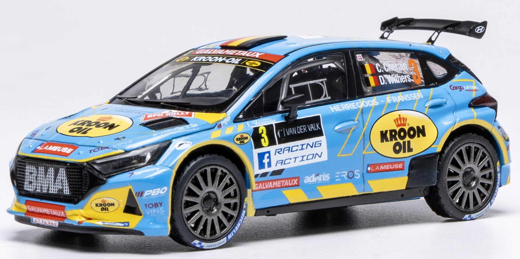 Hyundai i20 RALLY 2 #3 BELGIAN RALLY CHAMPION SPA 2024