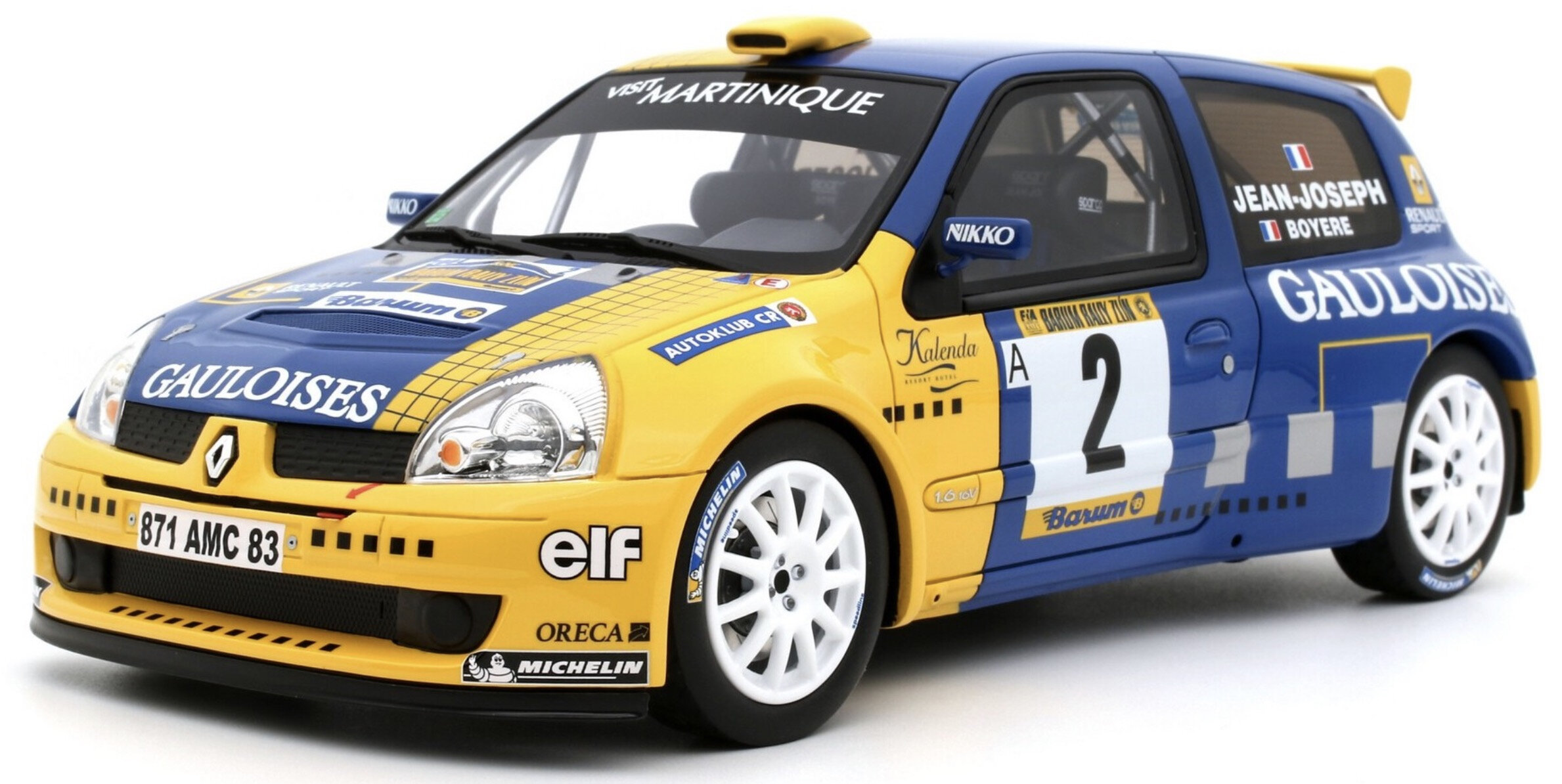 Renault CLIO S1600 #2 S. JEAN-JOSEPH BARUM RALLY ZLIN 2004