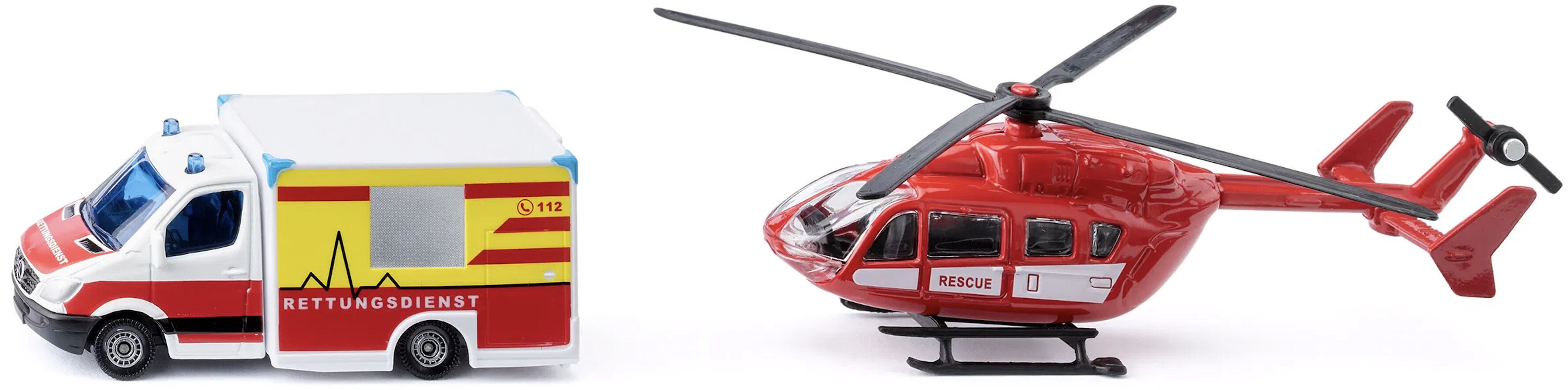 Mercedes Benz SPRINTER AMBULANCE + HELICOPTER