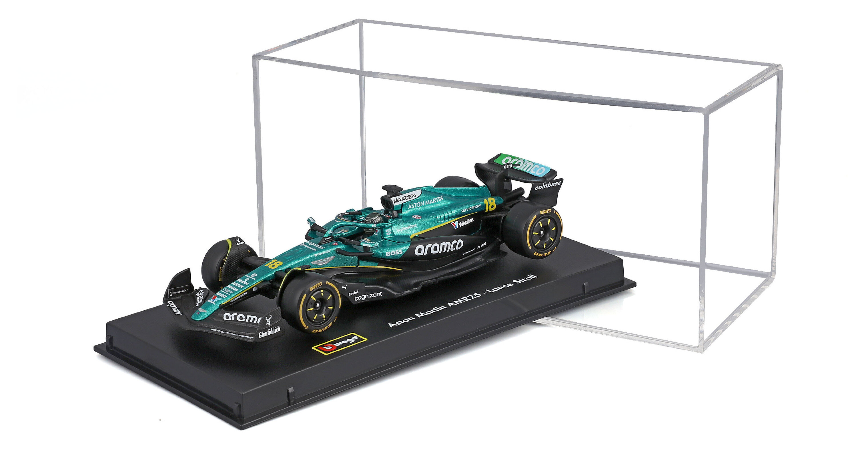 Aston Martin AMR 25 #18 LANCE STROLL 2025 with Helmet