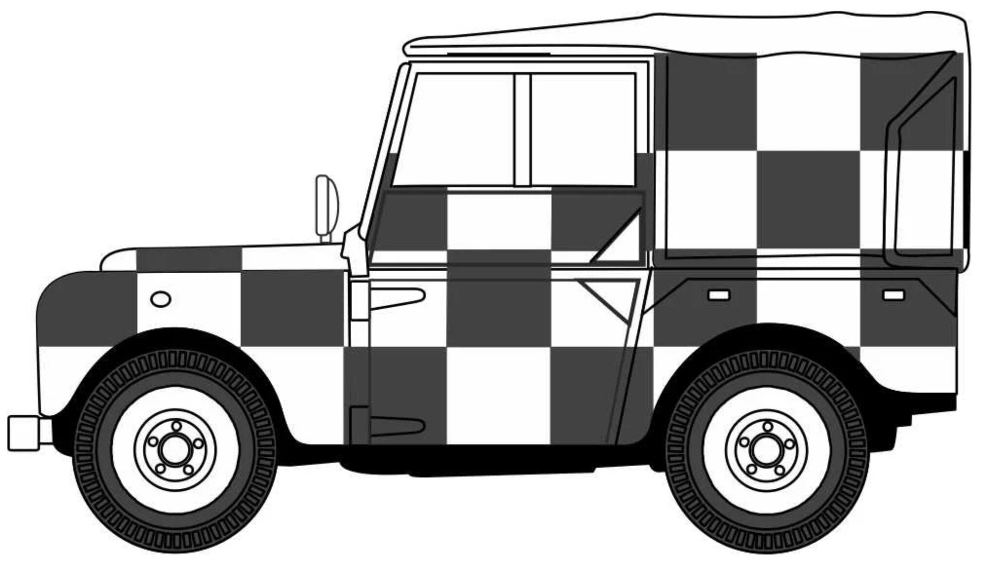 Land Rover SERIES 1 80 INCH RAF Tripoli Desert Rescue