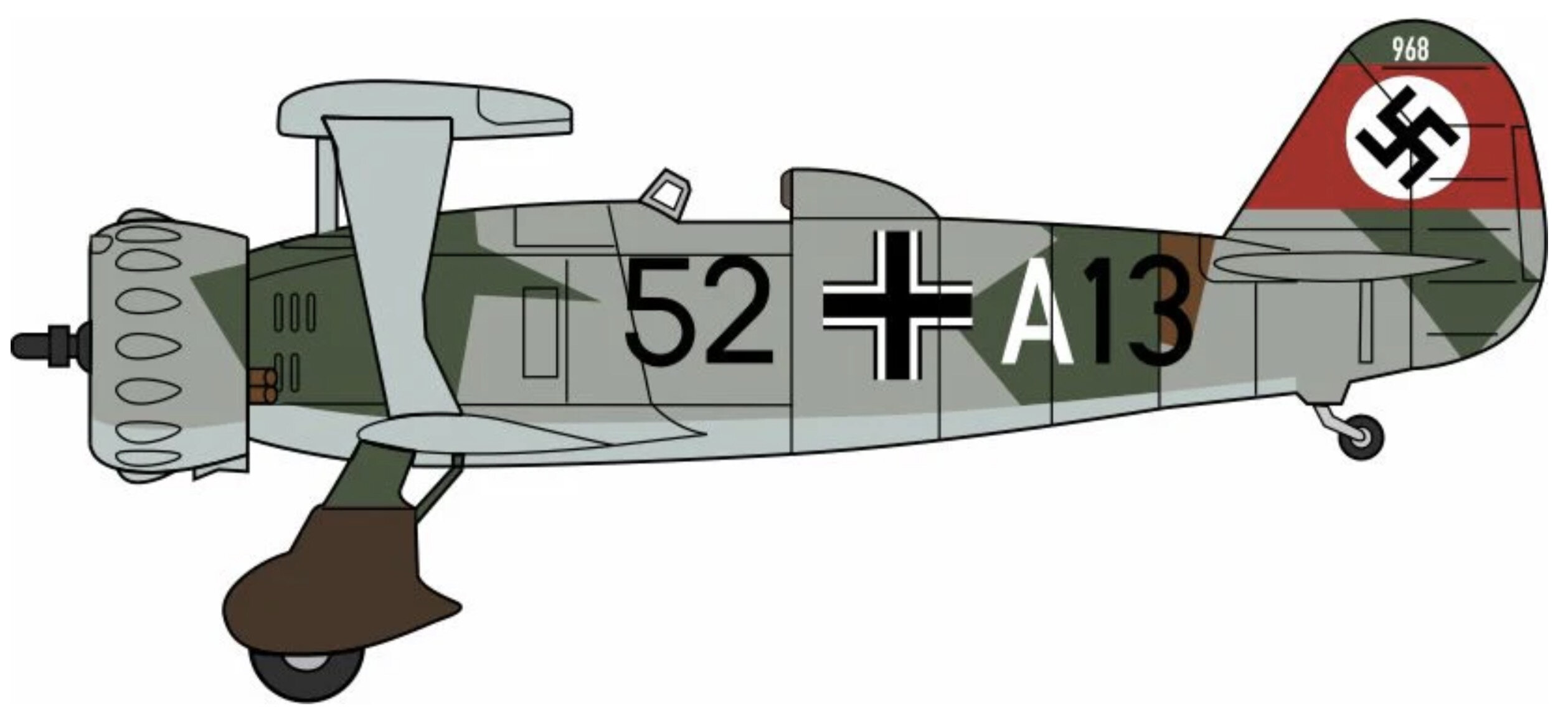 Henschel 123A 3./Stg 165. Immelmann - Germany 1937