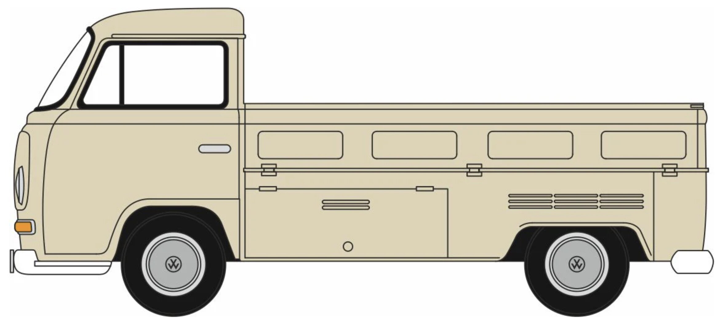 VW T2 BAY WINDOW PICK UP