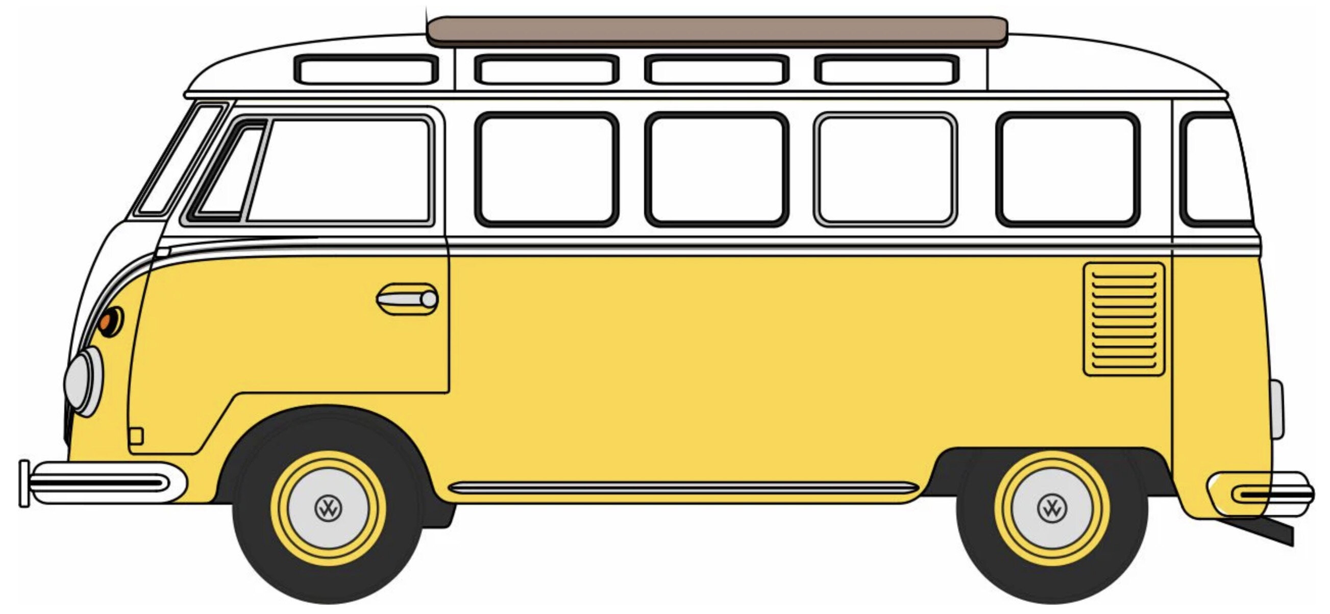 VW T1 SAMBA BUS SPLIT SCREAN