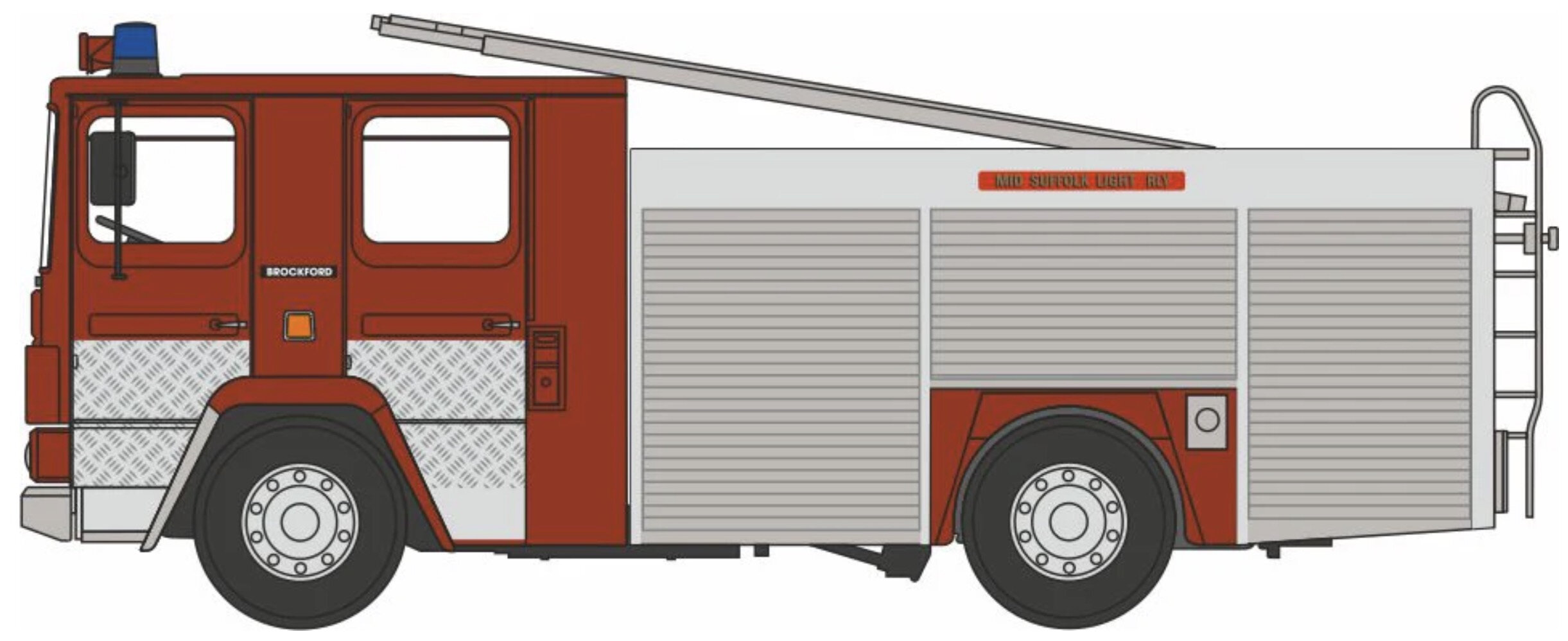 Dennis RS FIRE APPLIANCE MID SUFFOLK LIGHT RAILWAY