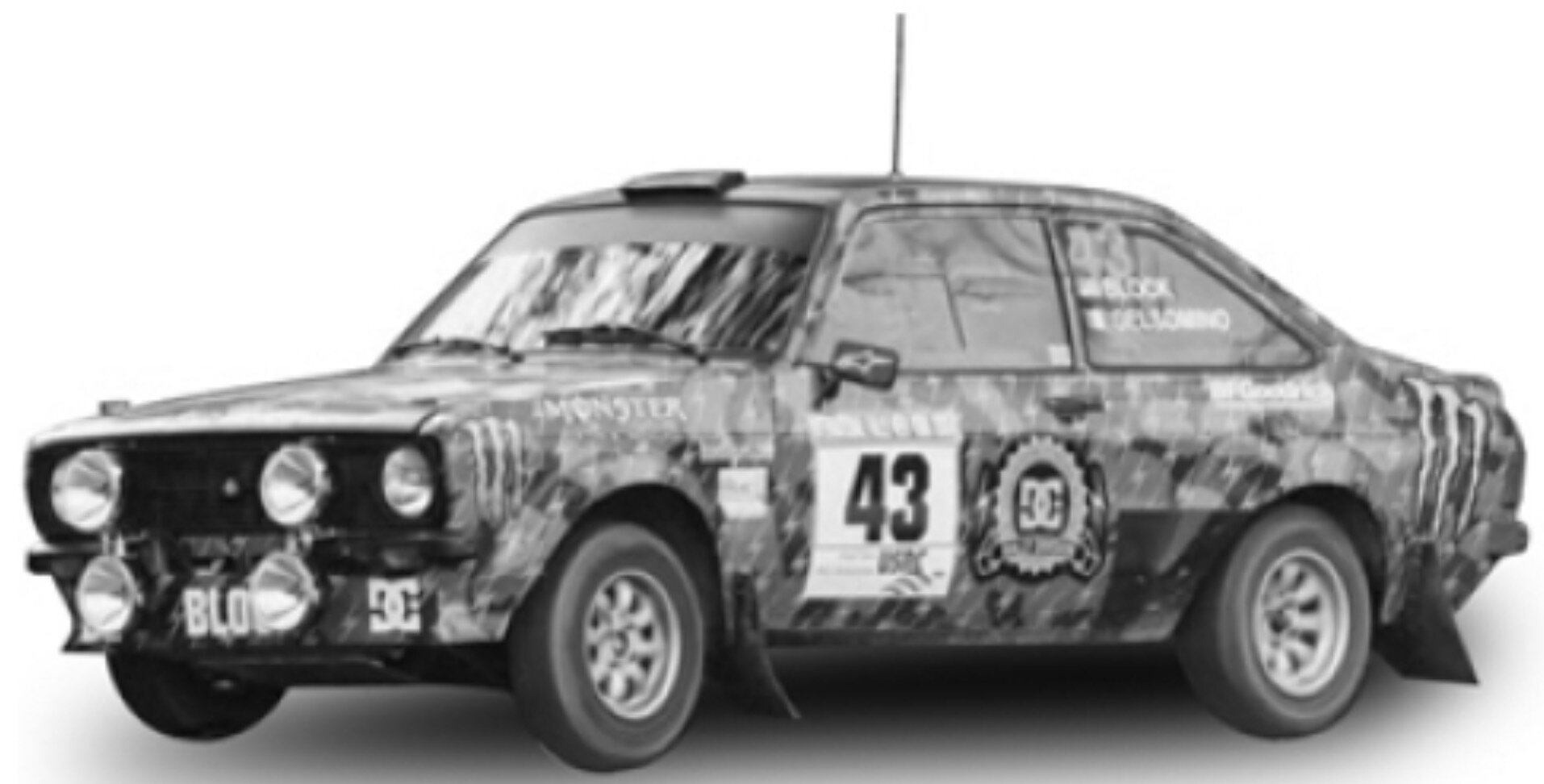 Ford ESCORT RS 1800 #43 BLOCK/GELSOMINO RALLY NEW YORK 2023