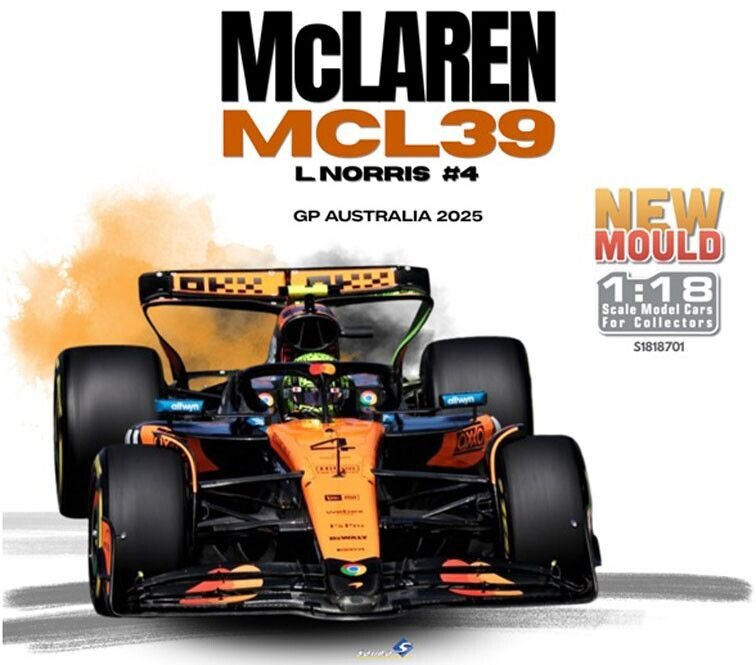 McLaren MCL39 Lando Norris #4 GP Australia '25 Formule 1
