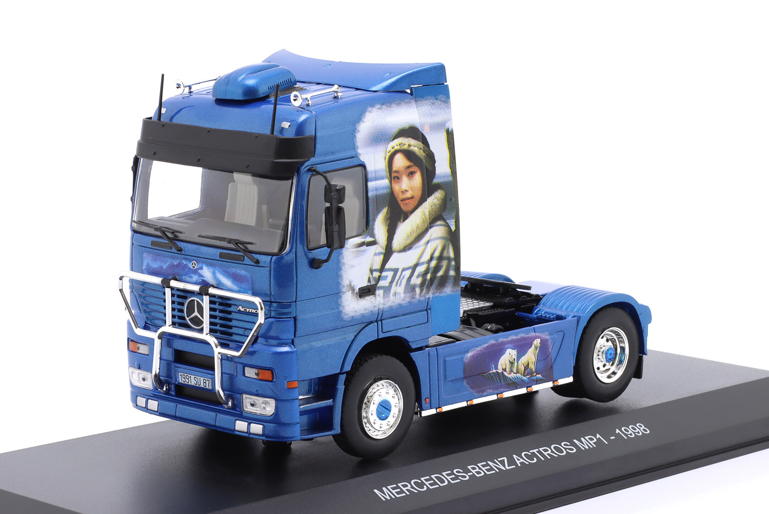Mercedes-Benz Actros MP1 1998   Eskimo Artic Airbrush