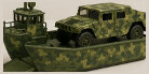 Div. militair 2024  Landing boat with Desert Lion