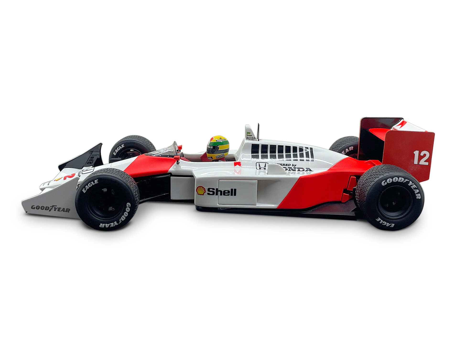 Ayrton Senna McLaren MP4/4 #12 Winner British GP Formula 1 Worldchampion 1988