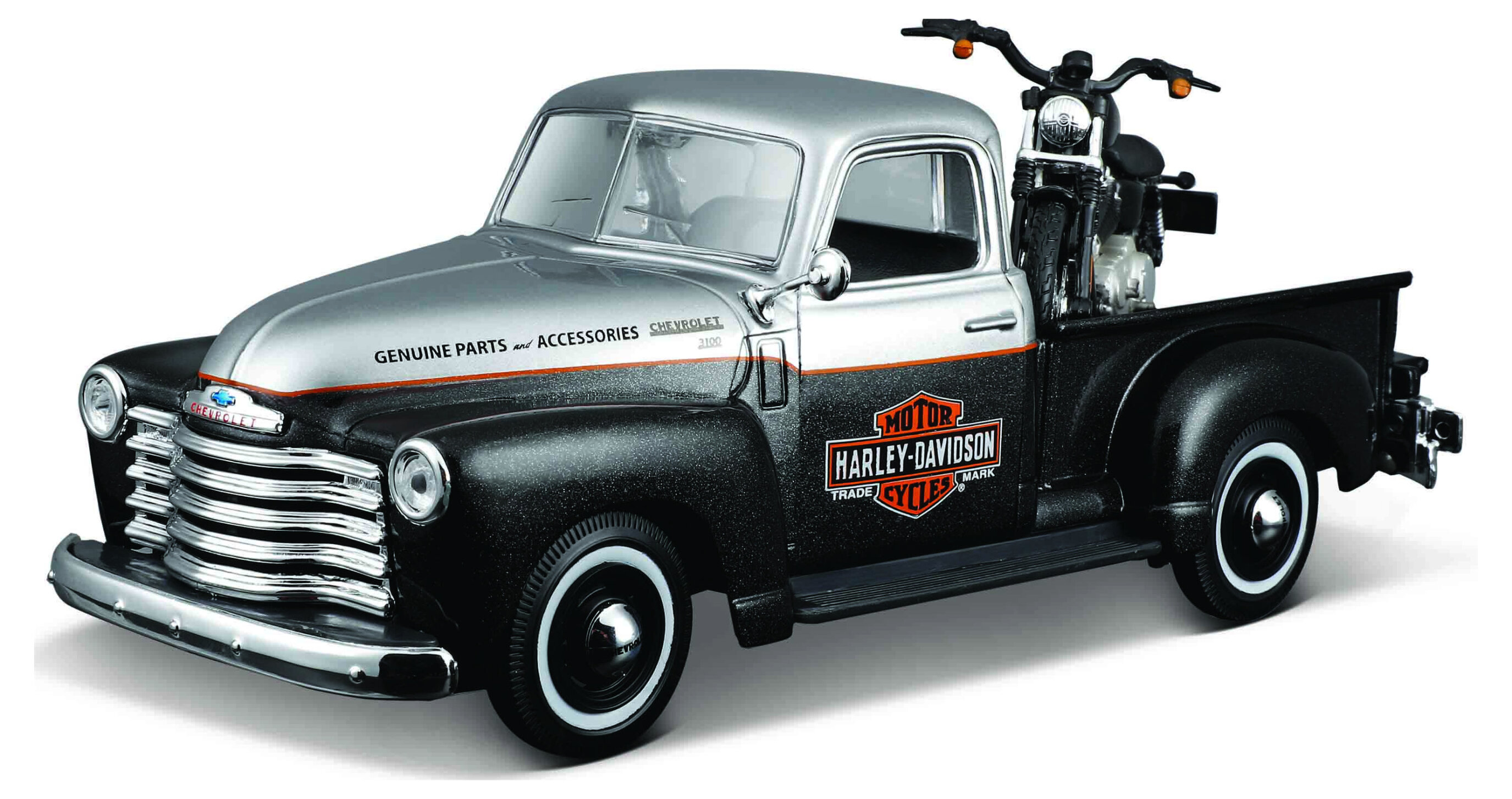 Chevrolet 3100  1950 Pickup, 1948 FL Panhead HD