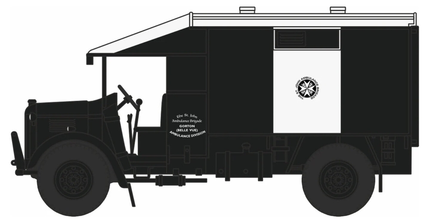 Austin K2 Ambulance, St Johns