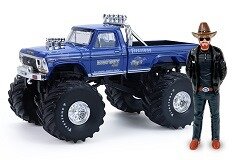 Bigfoot #1 - 1979 Ford F-250 Monster Truck with 1:18 Bob Chandler Standing Figure