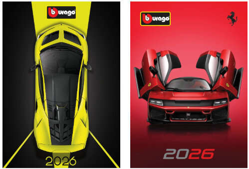Bburago +  Bburago Ferrari catalogue 2026