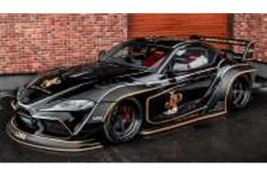 Toyota GR Supra Liberty Walk b.k. black & white tribute