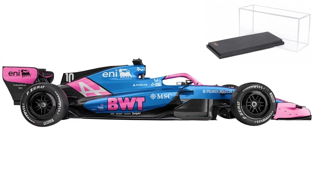Alpine F1 A526 2026 - #10 Pierre Gasly - Hard case + helmet