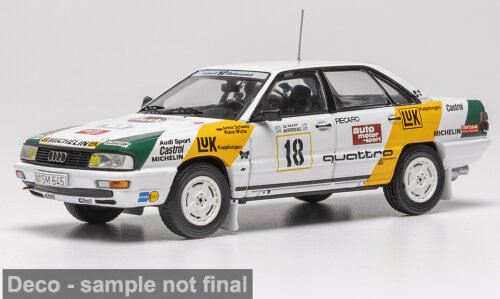 Audi 200 quattro, Rally Acropolis, #18, A.Schwarz/K.Wicha