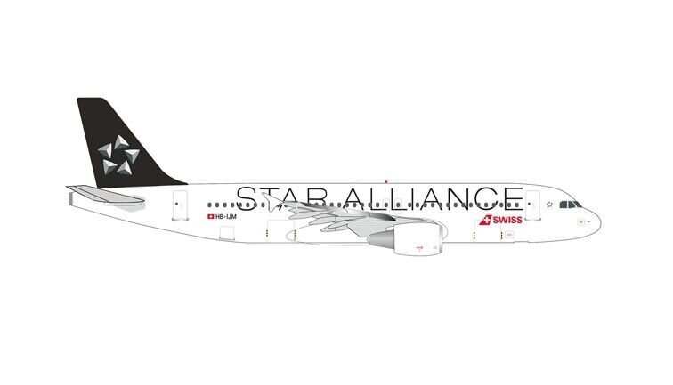 Airbus A320 Swiss Intern. Air Lines Star Al. Richterswil