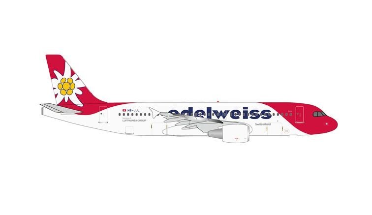 Airbus A320 Edelweiss Air S&auml;ntis