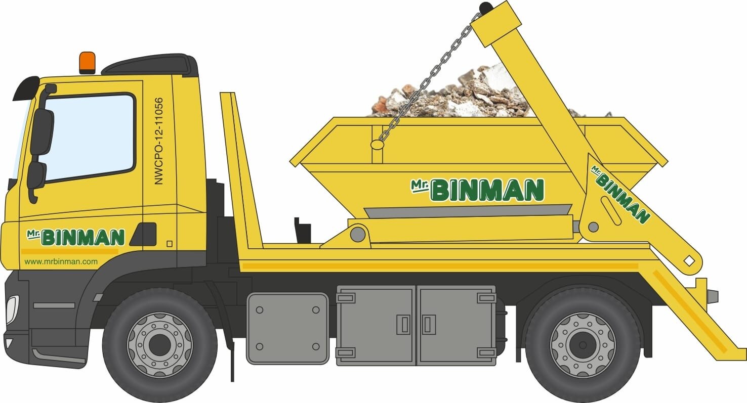 DAF Skip Lorry Mr Binman