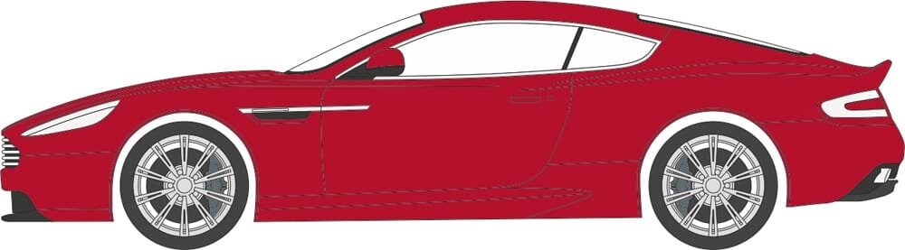 Aston Martin DB9 Coupe Red Lion