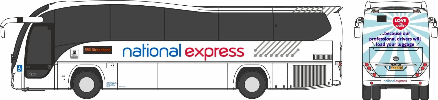 Plaxton Elite National Express