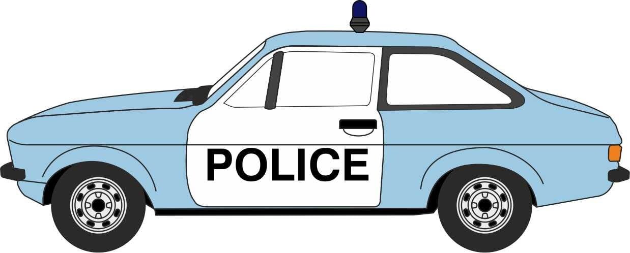 Ford Escort Mk2 Cambridgeshire Police