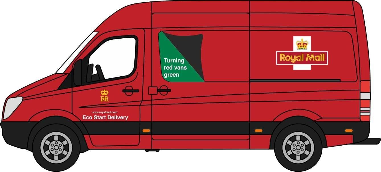 Mercedes Sprinter Van Royal Mail