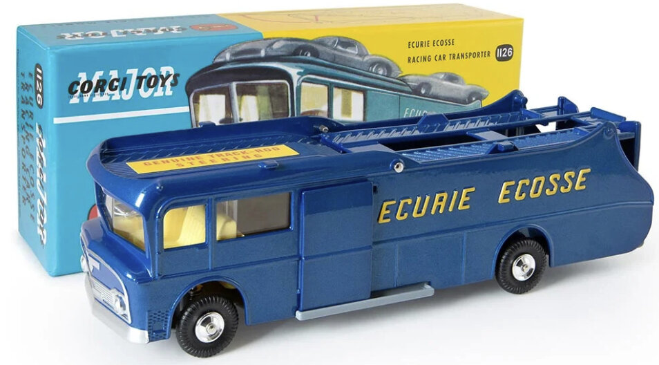 1126 - Ecurie Ecosse Racing Car Transporter Pale Blue Edition