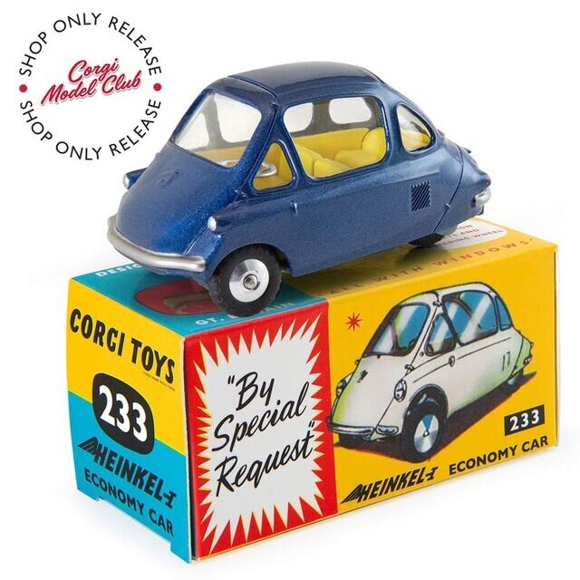 233 - Heinkel Economy Car Blue