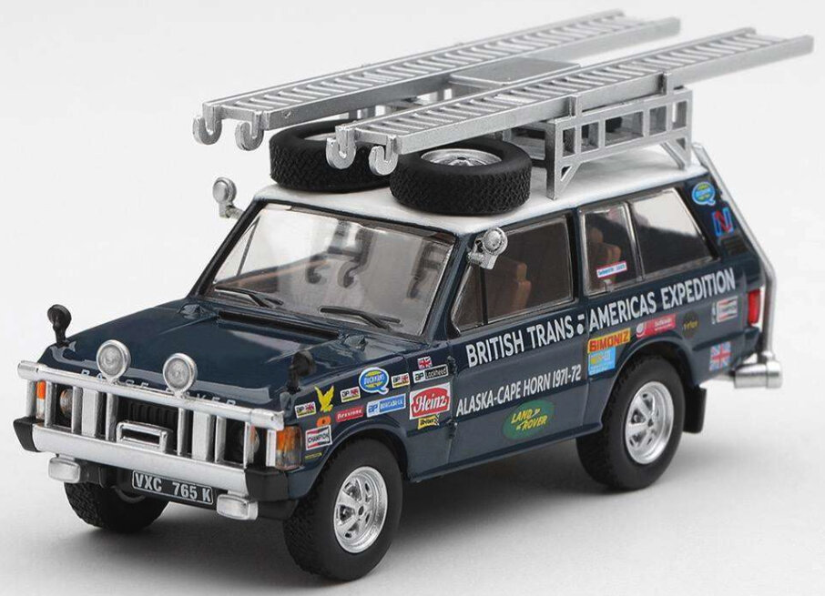 LAND ROVER RANGE ROVER BRITISH TRANS-AMERICAS EXPEDITION 1971