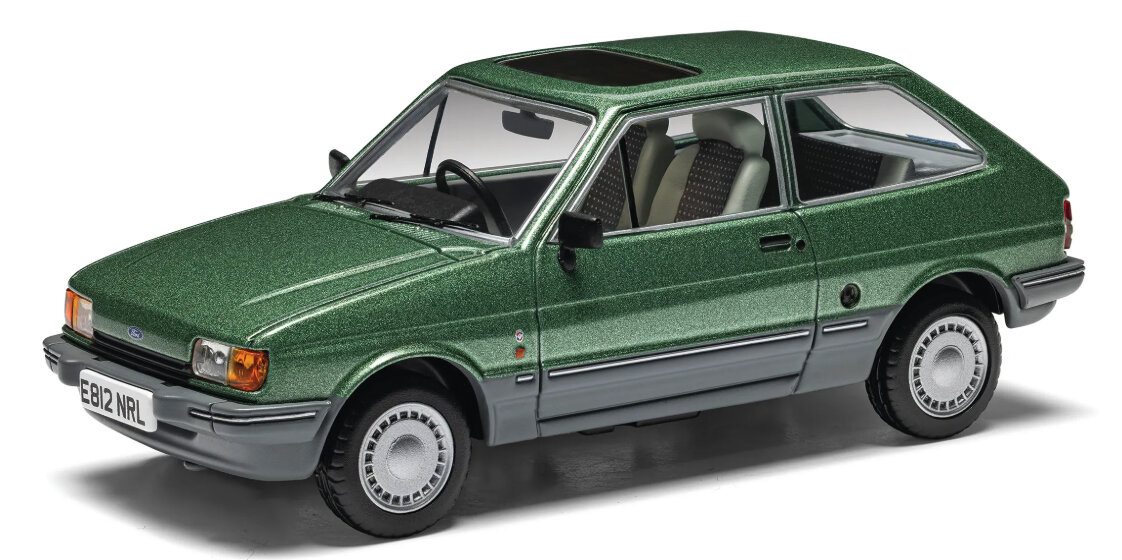 Ford Fiesta Mk2 1.4 Ghia, Willow Green