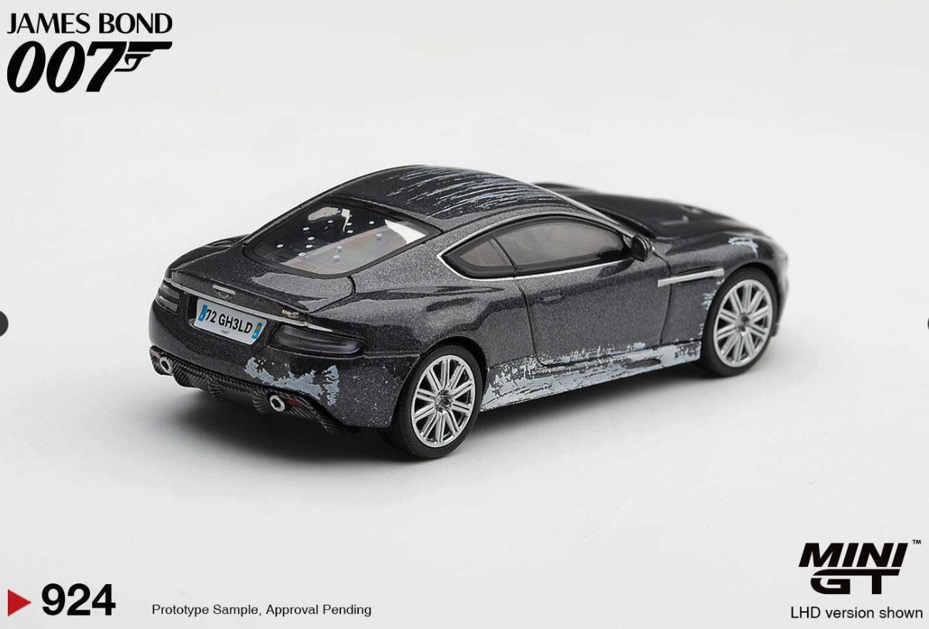 ASTON MARTIN BDS QUANTUM  OF SOLACE SPANISH BLISTER  PACKAGING 2008