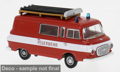 Barkas B 1000 Halbbus, Feuerwehr