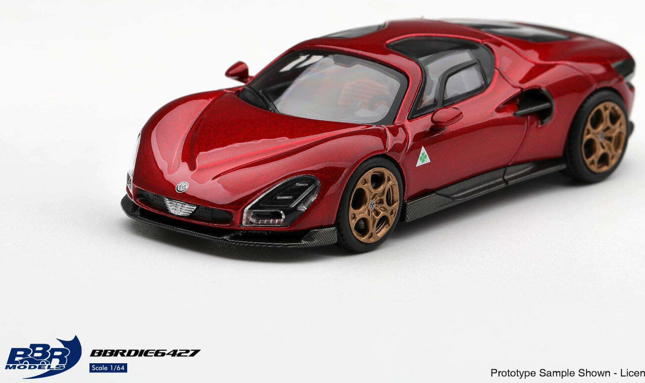 ALFA ROMEO 33 STRADALE ROSSO  VILLA D'ESTE 2025