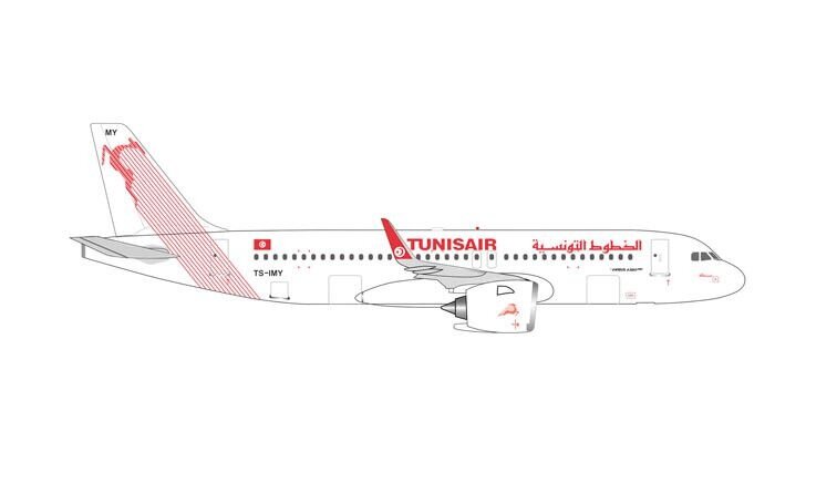 Airbus A320neo Tunisair Sbeitla