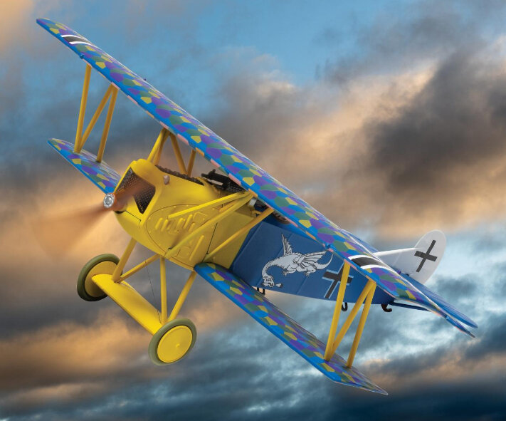 Fokker D. VII (OAW) Ltn. Wilhelm Leusch, CO of Jasta 19, Florenville, Luxembourg, October 1918