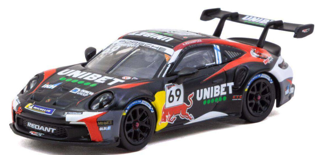 PORSCHE 991 (992) GT3 CUP #69  KALLE ROVANPERA CARRERA CUP  BENELUX 2024