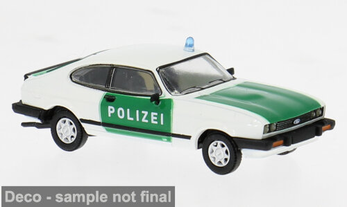 Ford Capri III, Polizei