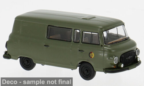 Barkas B 1000 Halbbus, NVA