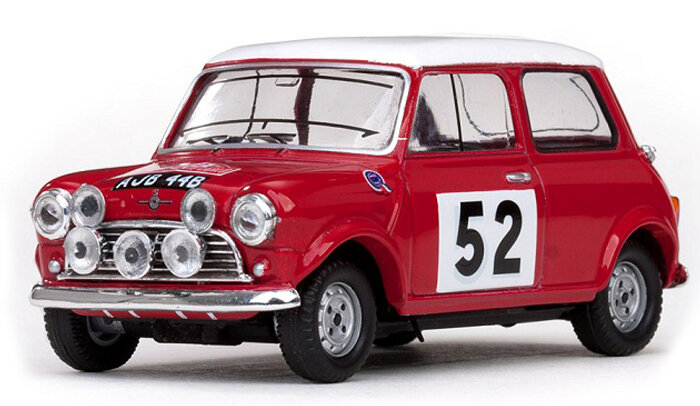 BMW MINI COOPER S #52 MAKINEN/EASTER MONTE CARLO 1965